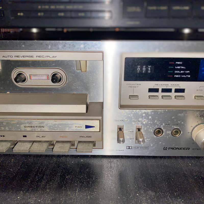 1979 – 1981 Pioneer CT-F750 4-Track Stereo Cassette Tape Deck …