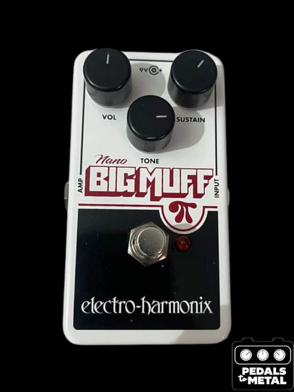 Electro-Harmonix Nano Big Muff Pi Distortion / Sustainer 2013 - Present - White / Black / Red - X18557 image 1