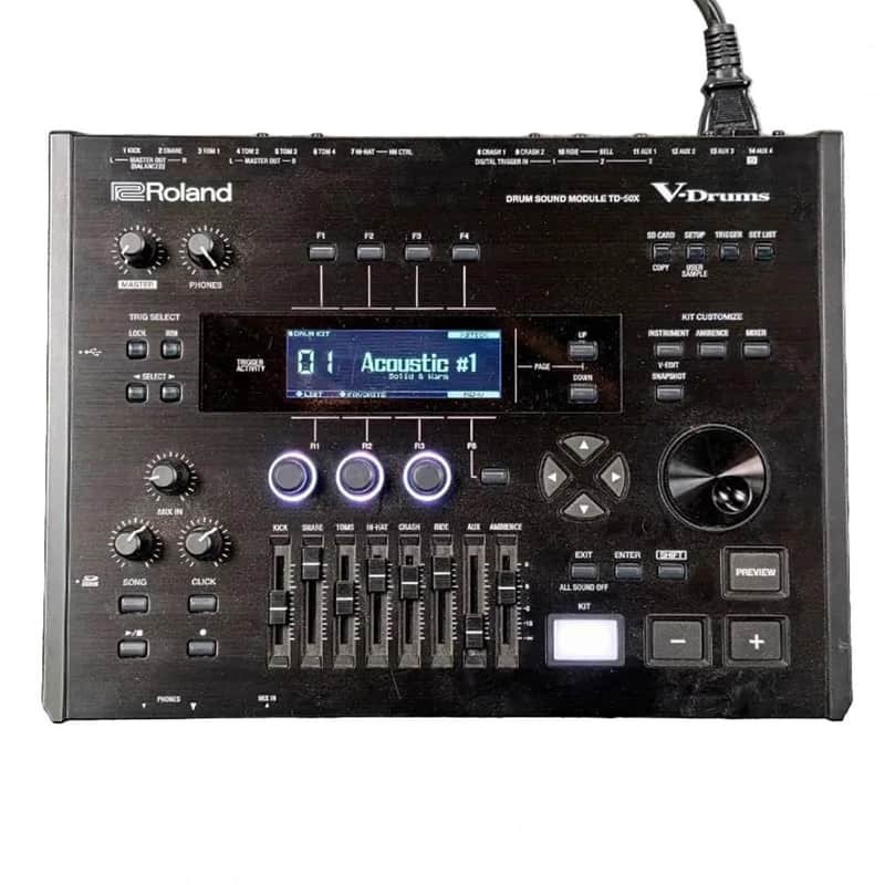Used Roland TD-50X Drum Module - Very Good image 1