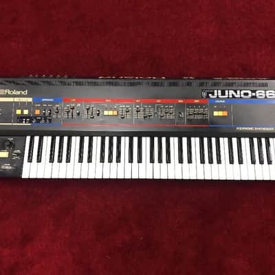 Vintage Roland Juno-6 Electric Synthesizer w / Tubbutec Midi Mod Juno 66 w/ HSC image 1