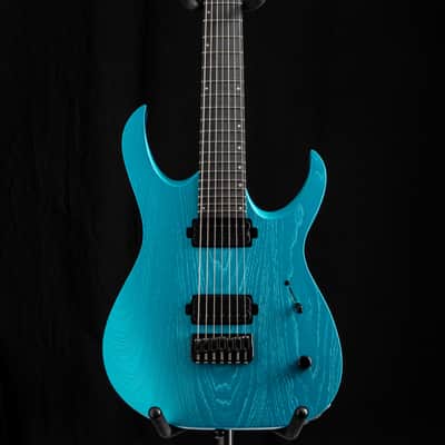 Mayones Duvell DT 7 B26.5 Opal Blue Metallic Matte image 1