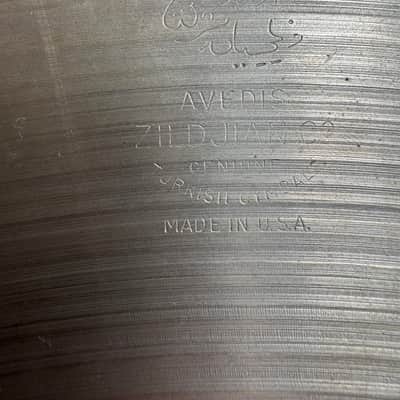Zildjian 22” A Ride Cymbal 70s - Cu image 2