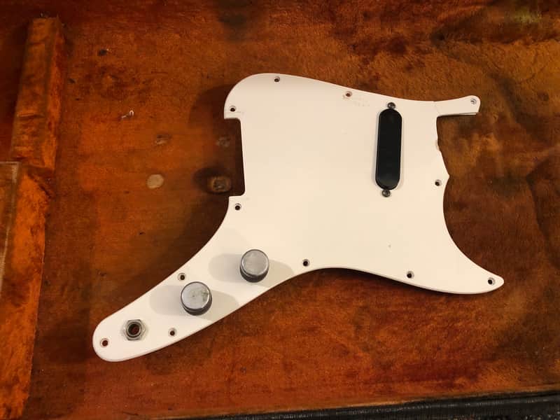 Vintage Fender Musicmaster Loaded Pickguard 1965 Pre CBS Original Pickup Pots Knobs image 1
