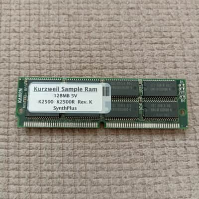 Kurzweil 128MB 5V Sample Ram K2600 K2600R K2500 K2500R