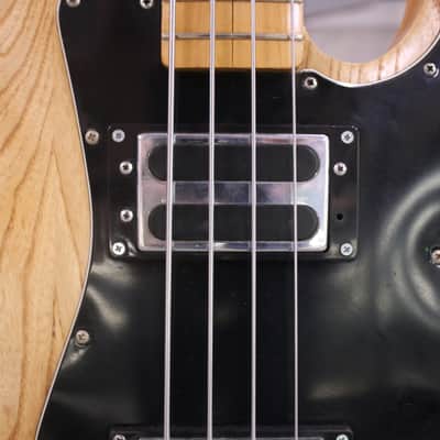 1984 Peavey T-40 4-String Bass Natural Maple Fret (199868 US) image 6