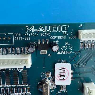 M-AUDIO AXIOM AIR 49 Keyboard MIDI Controller Part: KEYSCAN Board PCB image 3