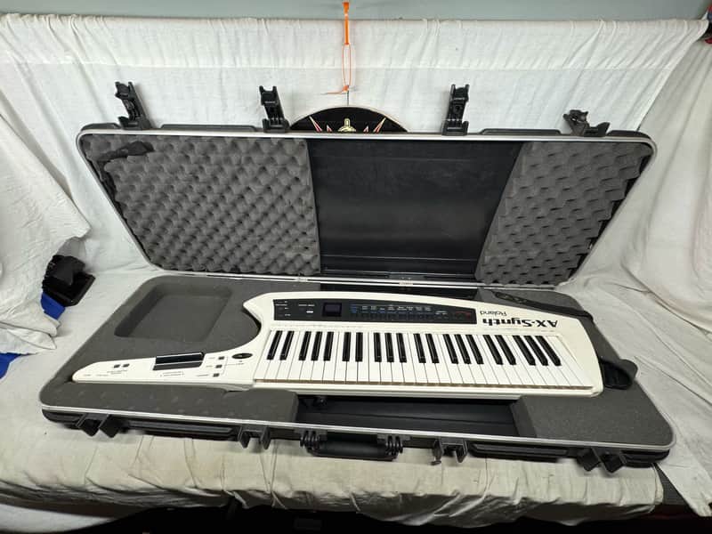 Roland AX-Synth 49-key Keytar Synthesizer with SKB Case image 1