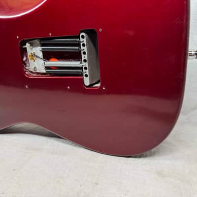 Fender American Standard Stratocaster Guitar 1995 - Candy Apple Red / Maple neck image 13
