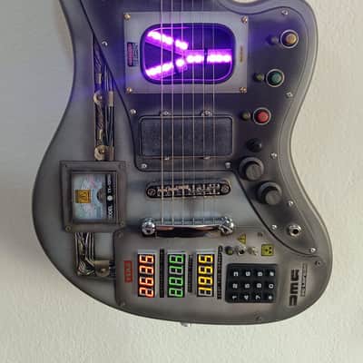 Fender Jaguar Custom Shop – Back To The Future Guitar – Delorean image 8