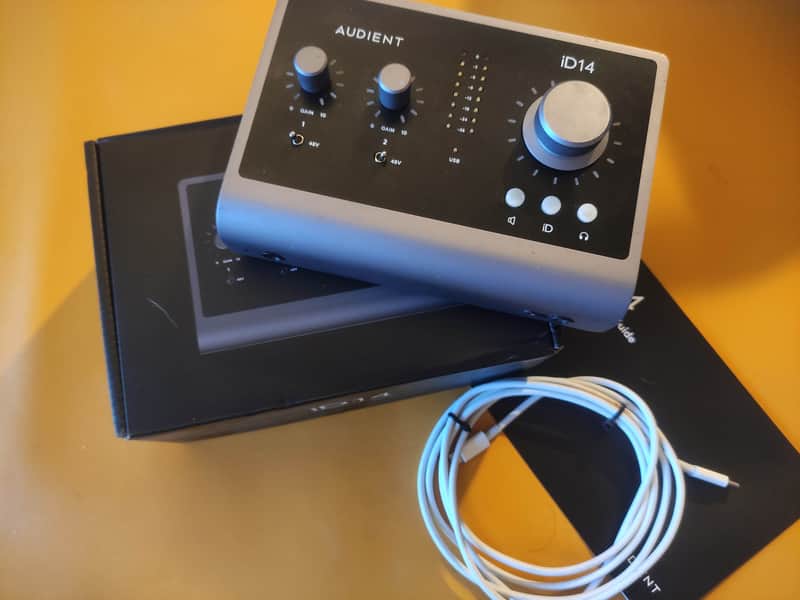Audient iD14 MKII USB-C Audio Interface - Black Bild 1