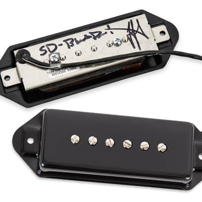 Seymour Duncan Limited Edition Jared James Nichols Dog Ear P90 Silencer Signed Set 2024 - Black image 2