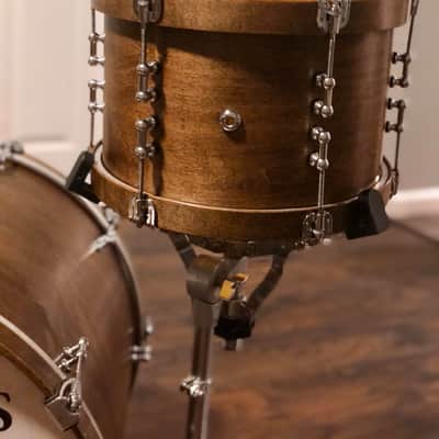 MapleWorks custom Maple drum set wood hoops tube lugs Keller Maple Ayotte C&C SJC image 9