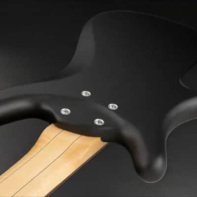 Warwick RockBass Corvette Multiscale, 5-String - Solid Black Satin image 3
