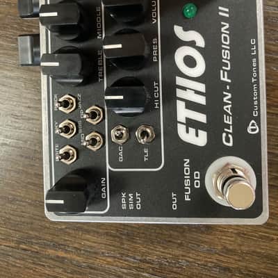 Custom Tones Ethos Clean-Fusion II Preamp 2010s - Black image 1