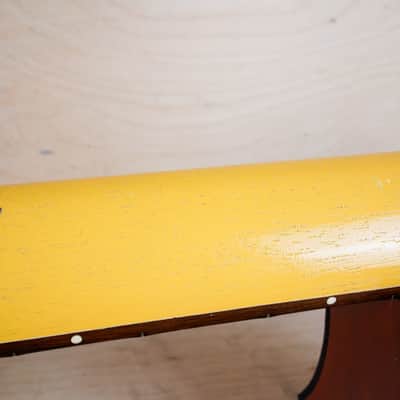 Gibson Les Paul Faded Double Cutaway 2008 Worn Yellow DC Special w/ Gold Gibson Hard Case image 9