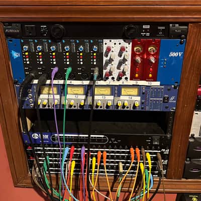 API API 500VPR 10 Slot 500 series rack with power supply Fully loaded image 1