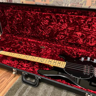 2023 Ernie Ball Music Man Retro 70’s Stingray Black -  8.5 pounds! image 7