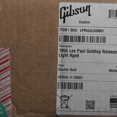 Gibson Les Paul 1956 Standard GoldTop Murphy Lab Ultra Light Aged ONLY 3,74KG!!! image 21