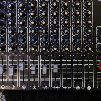 rare Studiomaster Diamond 12-2 - Brittish made Analog Mixer, 1980s, Warm, Saturation image 4