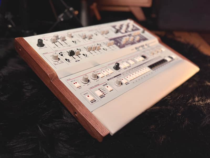 Mixing Table SUPER 6 Luxe Kit - Walnut End Cheeks & Leather Wrist Rest image 1