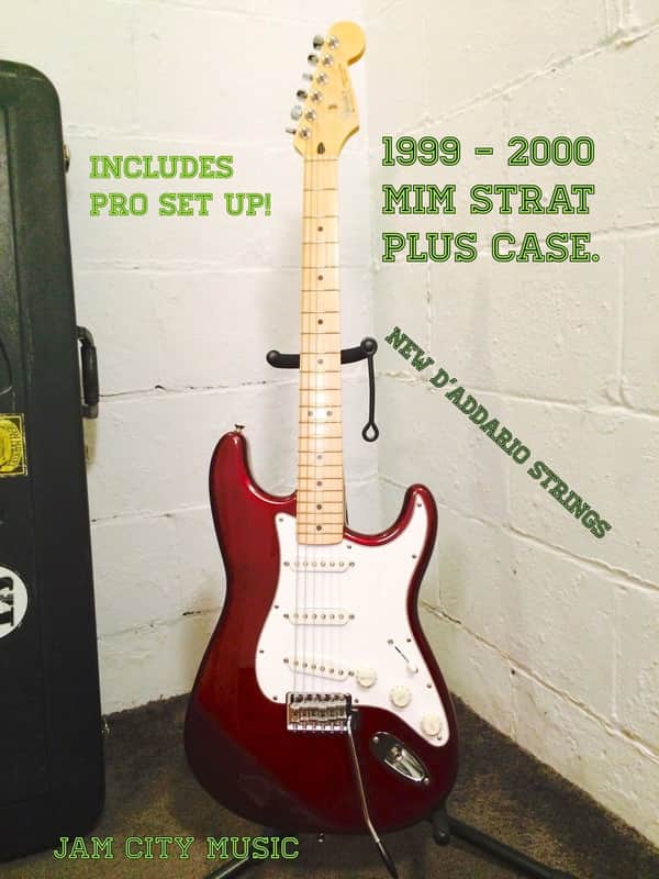 Fender Stratocaster MIM Mex 1999-2000 Strat Electric Guitar | Reverb