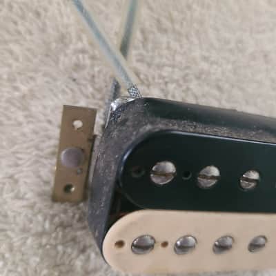 Gibson 1980 Dirty Fingers Pickups HOT!  Zebra Coils Rings and all Screws image 6