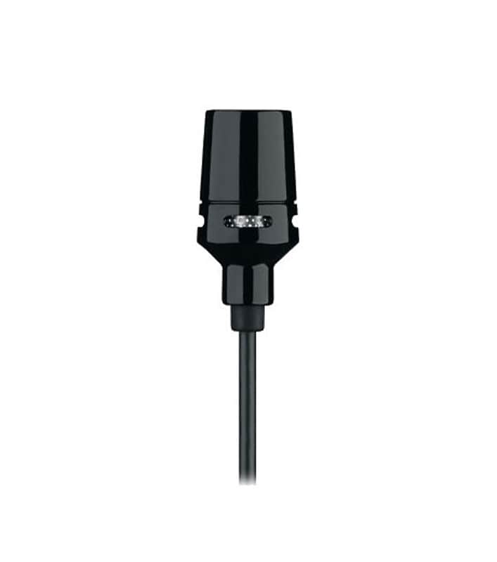 Shure CVL-B/C-TQG Centraverse Cardioid Condenser Lavalier Mic with TA4F Connector image 1