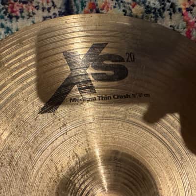 Sabian 16" XS20 Medium Thin Crash Cymbal - 1058g image 3