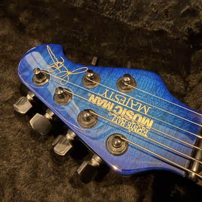 Ernie Ball Music Man BFR Majesty 6 - Blue Ink image 8