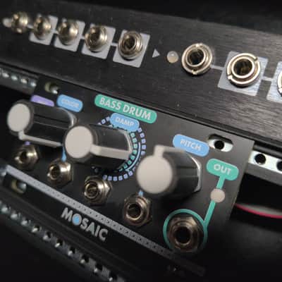 Mosaic Bass Drum - 1U Intellijel Format Black image 2