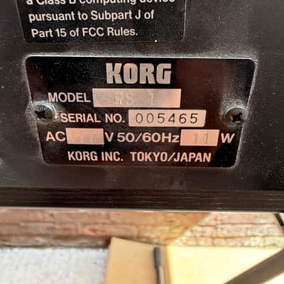 Korg Wavestation EX WS1 61-Key Vector Synthesizer Keyboard w/ On-Stage Stand – AS-IS image 16