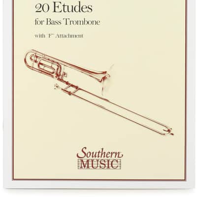 Hal Leonard 20 Etudes for Bass Trombone Sheet Music image 1
