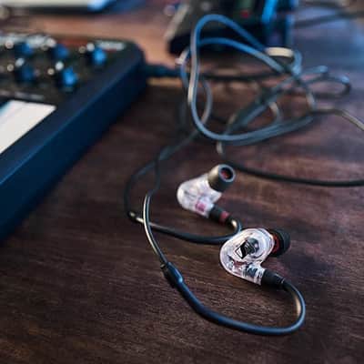 SENNHEISER In- Ear Audio Monitor, Clear, Wired (508941) image 6
