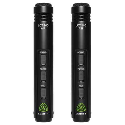 Lewitt LCT 140 AIR Matched Stereo Condenser Microphone Pair image 1