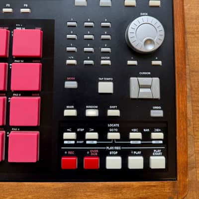 Akai MPC2500: JJOS, XLCD screen, custom wooden case image 8