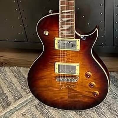 Mitchell MS450 2 Color Sunburst Solid Body Electric Guitar - WITH SOFT CASE INCLUDED image 3