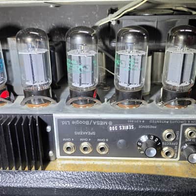 Mesa Boogie Mark IIB Coliseum 300 Series 1980-1983 USA Vintage 180w 180 Watt Simul-Class American Tube Guitar Amplifier Amp Head MK 2 MK2 MKII MKIIB MK2b II B RARE image 14