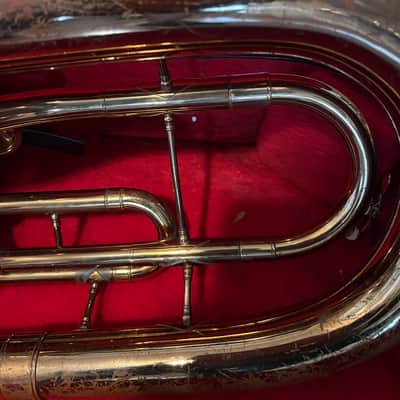 King 627 Baritone Horn – 1930s Pre-War – Upright Bell – H.N. White USA image 12