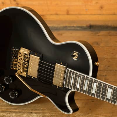 Gibson Custom Les Paul Axcess Custom w/Ebony Fingerboard Floyd Rose | Gloss Ebony image 5