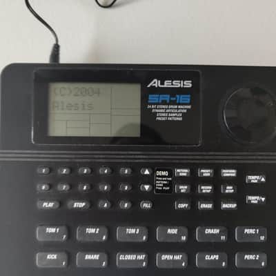 Alesis SR-16 Drum Machine 2010s - Black image 2