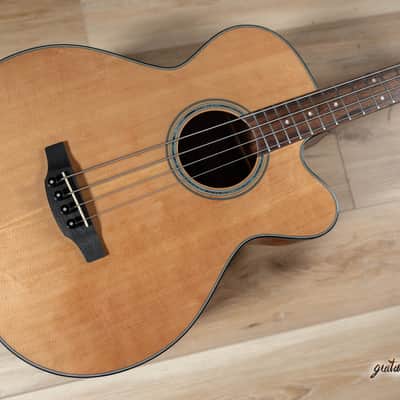Takamine GB30CE Acoustic/Electric Bass Guitar – Natural image 9