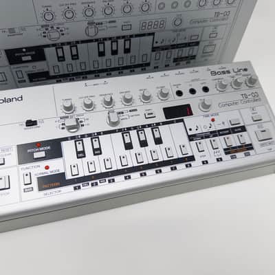 Roland TB-03 Boutique Series Synthesizer Module Bass Line Synthesizer 2016 - Present - Silver image 4