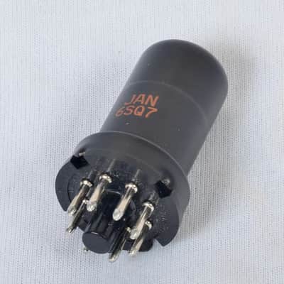Sleeve of 5 NOS RCA JAN 6SQ7 Vacuum Tubes – Military Spec – USA Made image 9