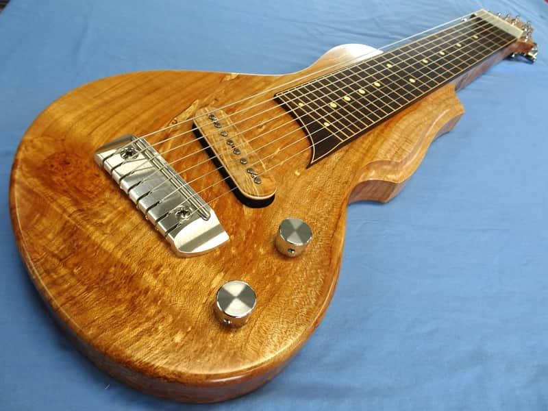 Rukavina 8 String Ripple Lap Steel -- 22.5" Curly Maple image 1