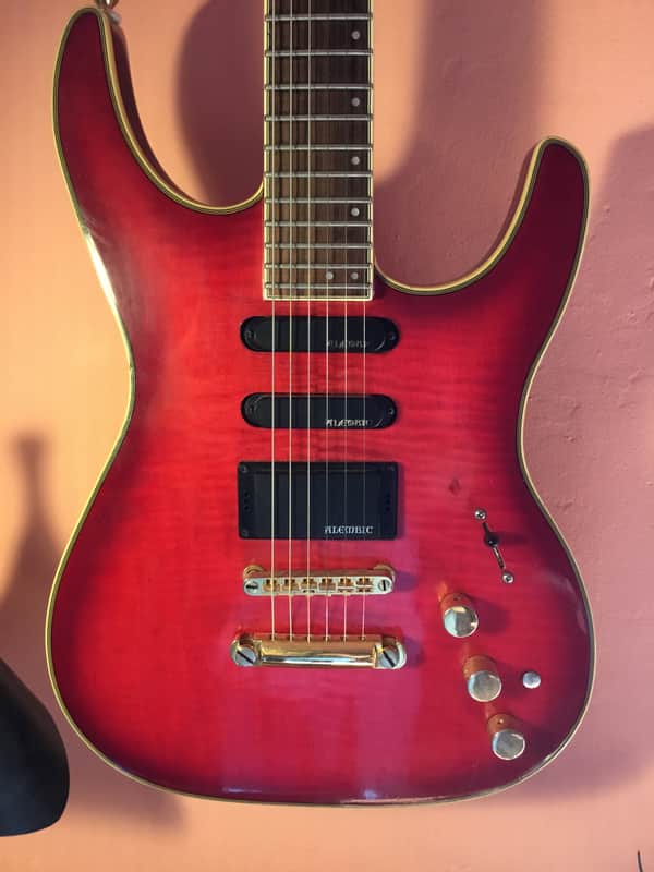 Vantage 828g (superstrat) 1970~ - Red burst image 1