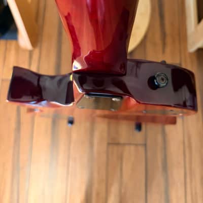ESP LTD EC-100 QM 2003 - 2006 - See Thru Black Cherry image 9