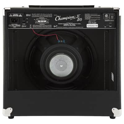 Fender Champion II 50 2-Channel 50-Watt 1x12" Guitar Combo 2024 - Present - Black image 2