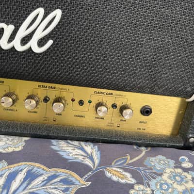 Marshall JCM 2000 DSL 50 Dual Super Lead 2-Channel 50-Watt Guitar Amp Head 2000s - Black image 10