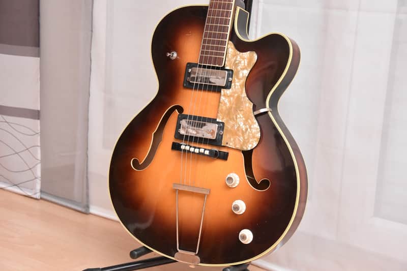 Höfner 4500 – 1973 German Vintage Archtop Jazz Guitar / Gitarre image 1