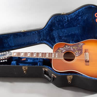 2008 Gibson Custom Shop Hummingbird 12-String Heritage Cherry Sunburst w/ OHSC image 2